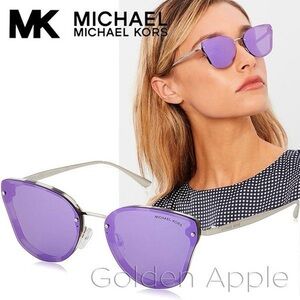 Michael Kors Sanibel Purple Cat Sunglasses 0MK2068 With Case